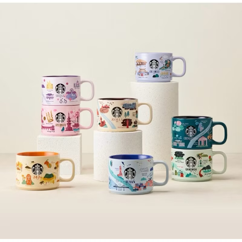 Starbucks Korean Regional Collection Ceramic Mug - Image 3