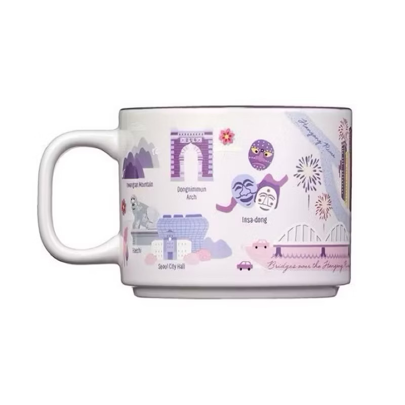 Starbucks Korean Regional Collection Ceramic Mug - Image 6