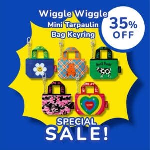 Wiggle Mini Tarpaulin Bag Keyring