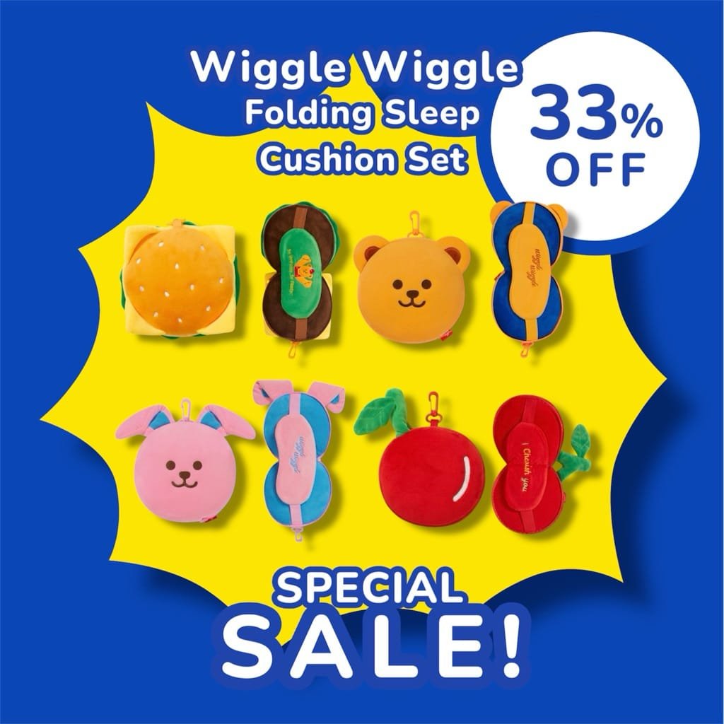 Wiggle Folding Sleep Cushion Set