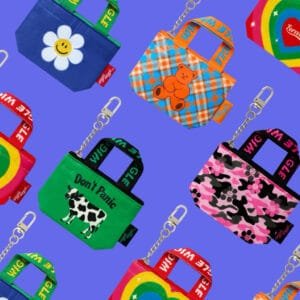 Wiggle Mini Tarpaulin Bag Keyring
