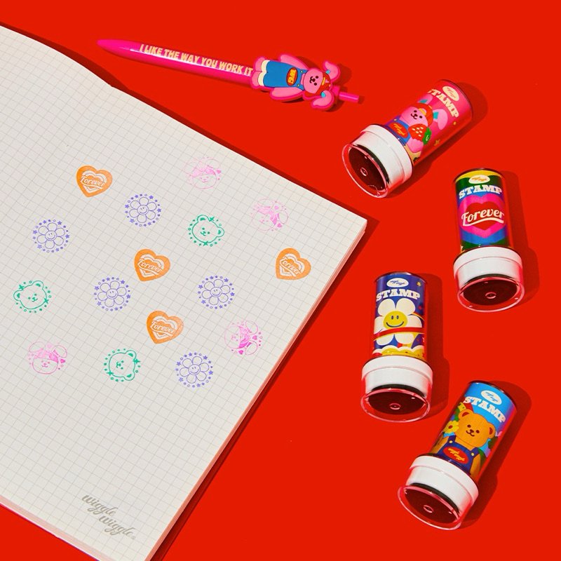 Wiggle Deco Stamp