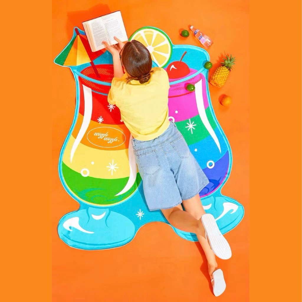 Wiggle Beach Towel Big Size