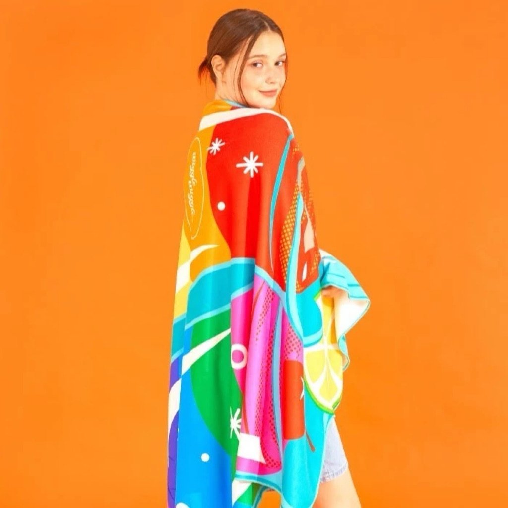 Wiggle Beach Towel Big Size