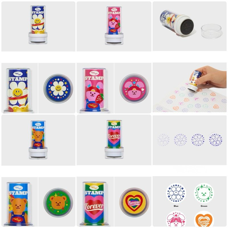 Wiggle Deco Stamp